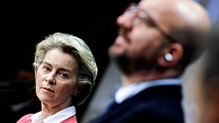 Charles Michel and Ursula von der Leyen