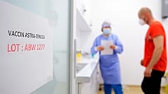 Vaccination à Bucarest, en Roumanie, le 7 avril 2021.
