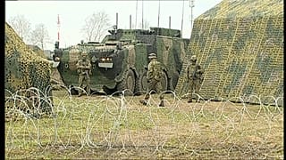 Военная техника и солдаты 18-й механизированной девизии ВС Польши 