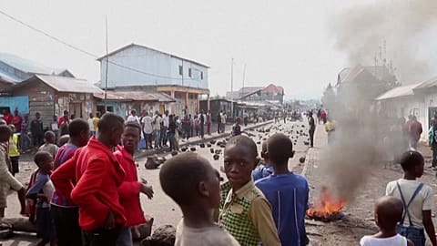 Police in Goma