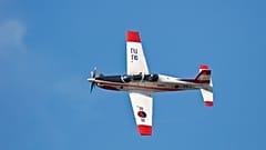 Güney Kore yapımı KT-1 eğitim uçağı.