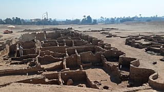 بخشی از پروژه حفاری و مرمت «شهر طلایی گم‌شده»