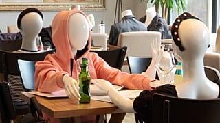 Mannequins used in protest against virus restrictions