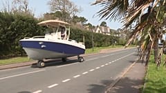 Primeiro "barco de estrada" de França