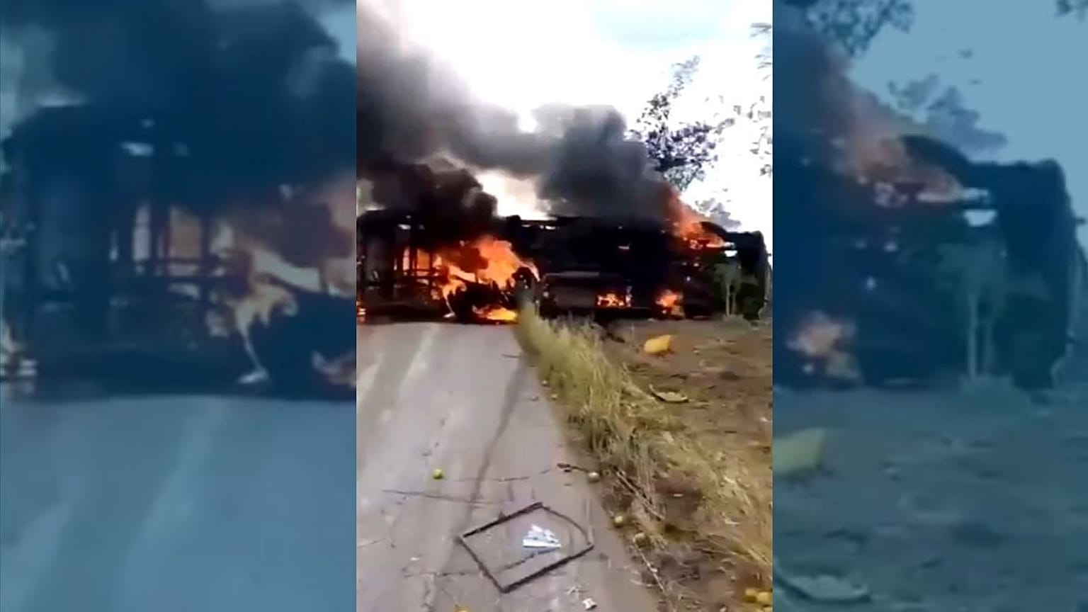 تصادف مرگبار اتوبوس در کنگو