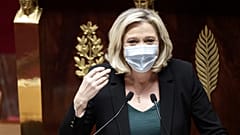 Ulusal Birlik Partisinin (RN) lideri Marine Le Pen