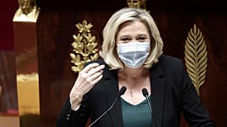 Ulusal Birlik Partisinin (RN) lideri Marine Le Pen