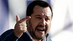Eski İtalya İçişleri Bakanı ve aşırı sağcı Lig Partisinin lideri Matteo Salvini