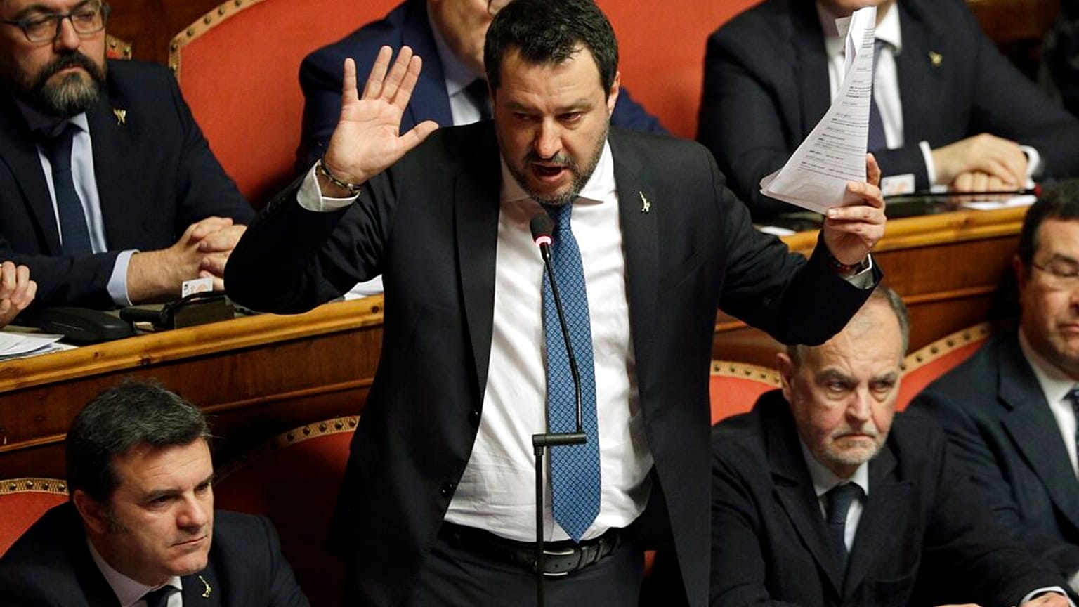 La Fiscalía pide archivar la causa contra Matteo Salvini por el bloqueo de migrantes en 2019