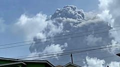 Der Vulkan La Soufriere