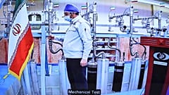 محرّك داخل مصنع نطنز لتخصيب اليورانيوم الإيراني