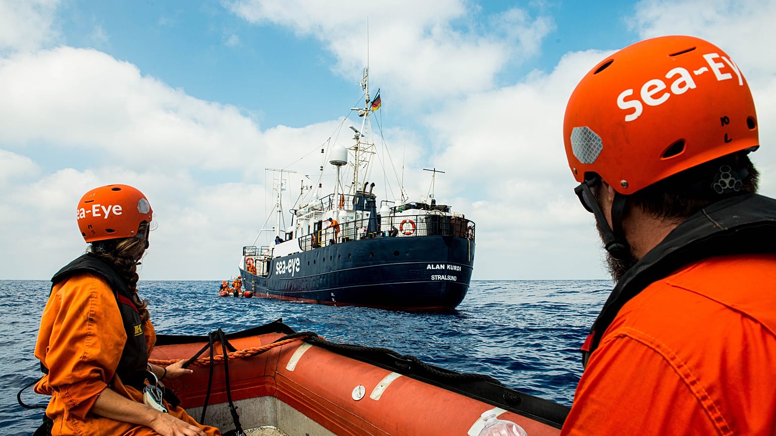 Alan Kurdi in navigazione