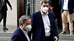 Armin Laschet (links im Bild) und Markus Söder