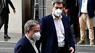 Armin Laschet (links im Bild) und Markus Söder