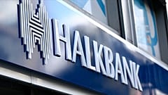 Bir Halkbank şubesi girişi