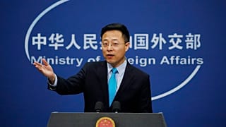 Chinese Foreign Ministry spokesman Zhao Lijian