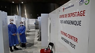Testcenter am Flughafen Charles de Gaulle 