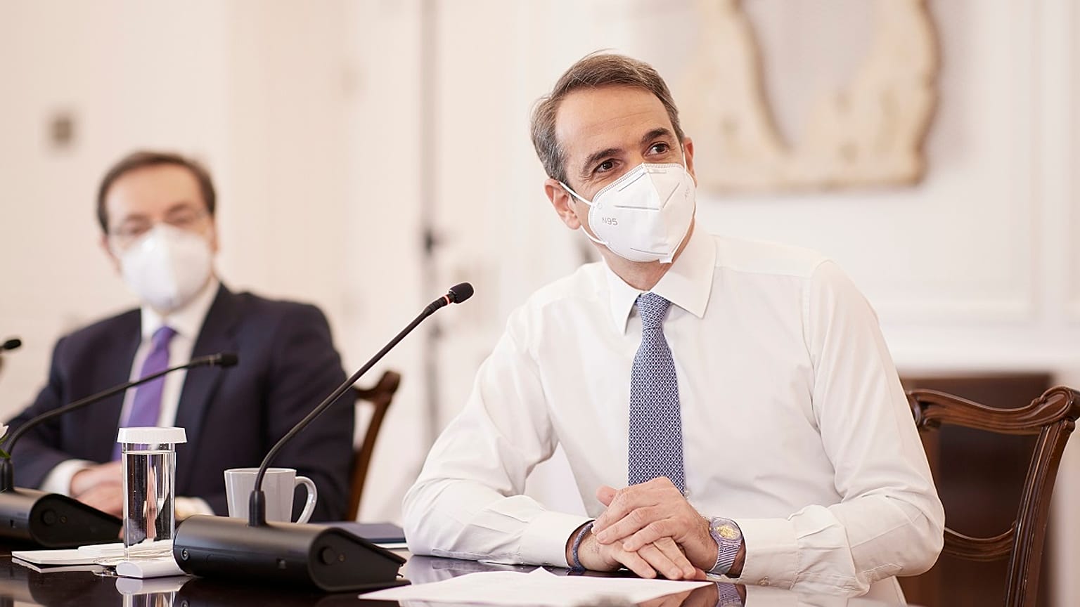 Ο πρωθυπουργός Κυριάκος Μητσοτάκης