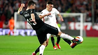  Ondrej Kudela (foreground) during the Europa League