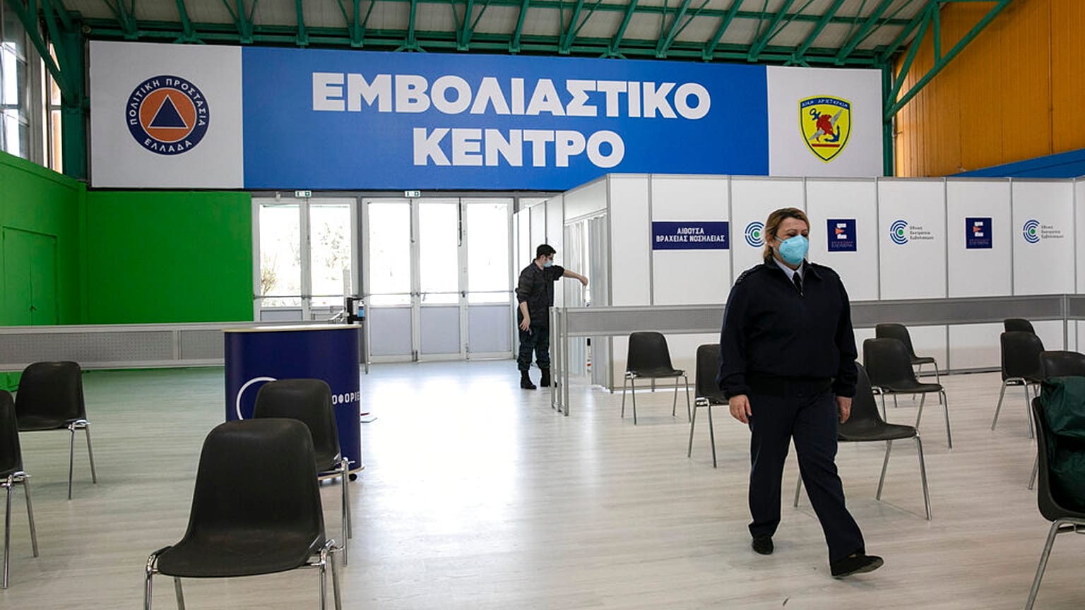 Virus Outbreak Greece