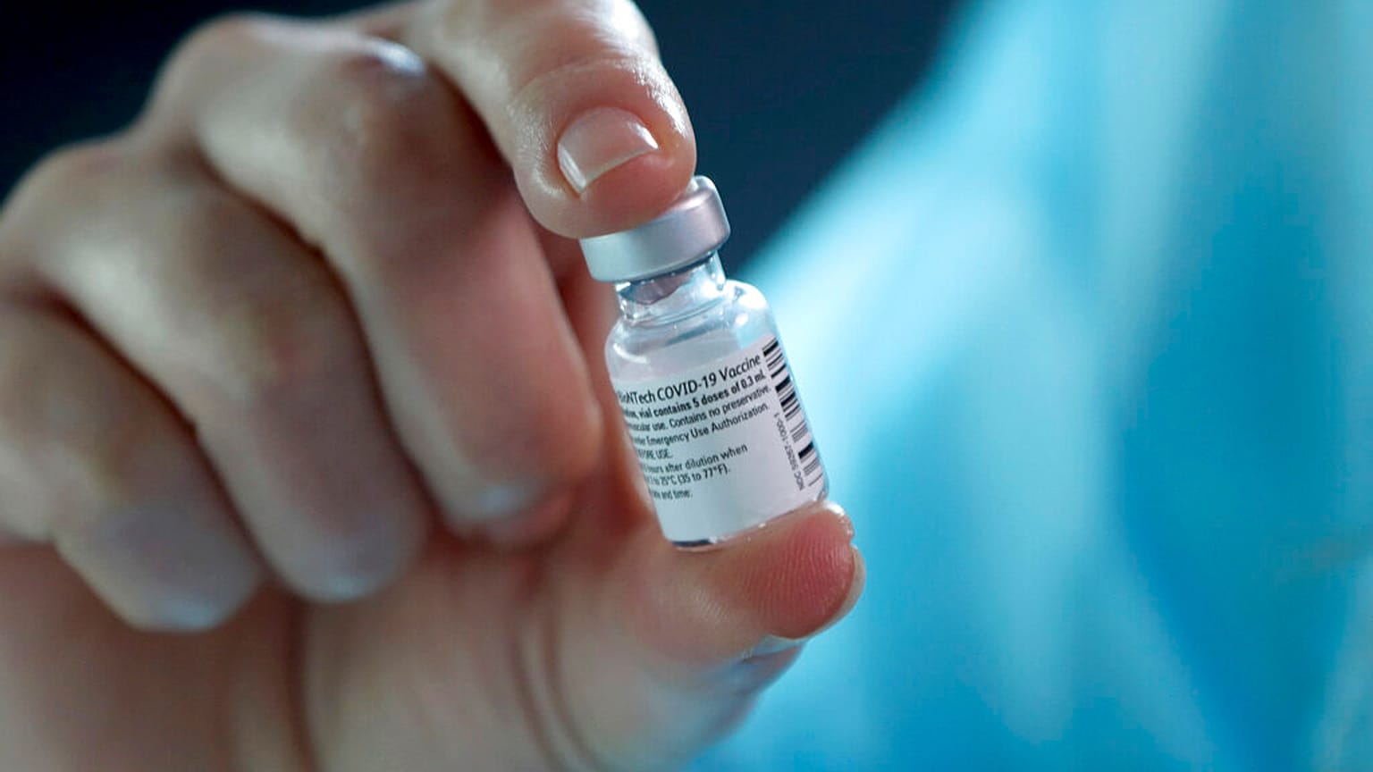Φιαλίδιο του εμβολίου Pfizer/BionTech