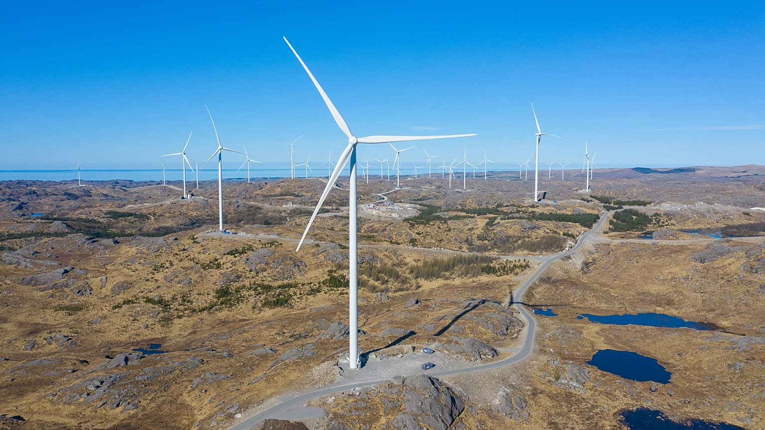 Facebook sources power from the Bjerkreim wind farm in Norway 