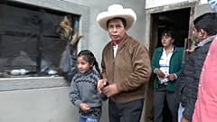 Captura de imagen del candidato Pedro Castillo