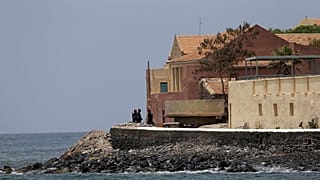 Afrika ülkelerinden Senegal'in Goree Adası'nda bir köle evi. Birçok Afrikalı'nın geçmiş dönemde buradan zorla Atlantik'e götürüldüğü biliniyor