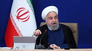 الرئيس الإيراني حسن روحاني 