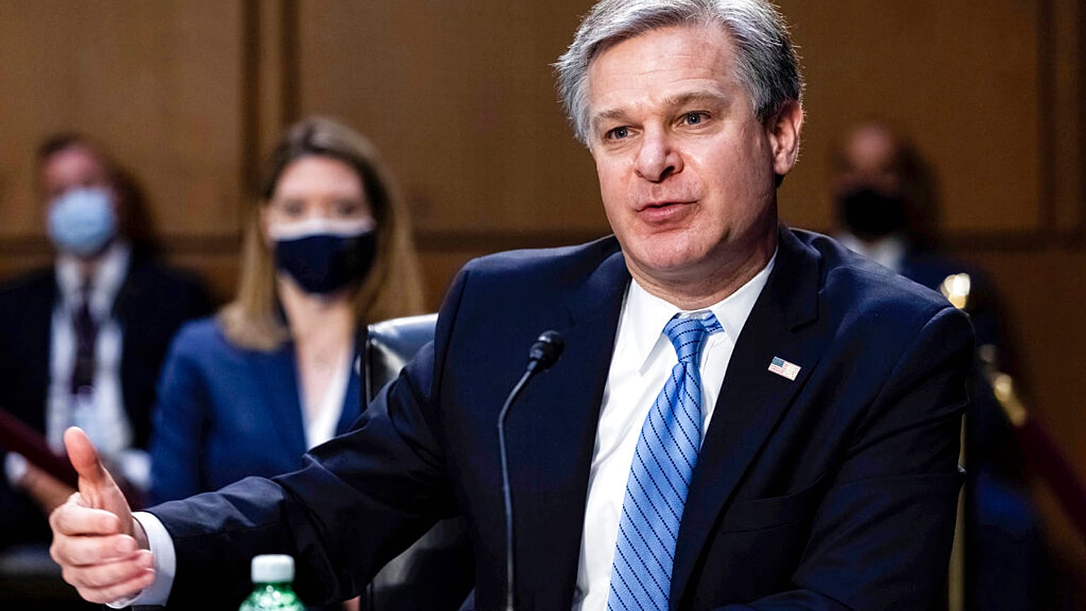 Christopher Wray, az FBI igazgatója 