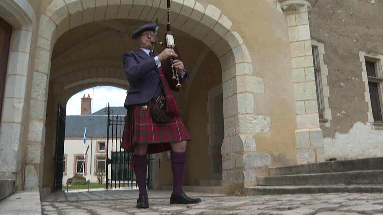 Dudelsack-Hommage an Prince Phillip