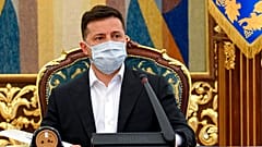 Zelenszkij ukrán elnök