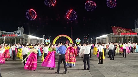 NKorea marks Kim Il Sung's birth with evening gala