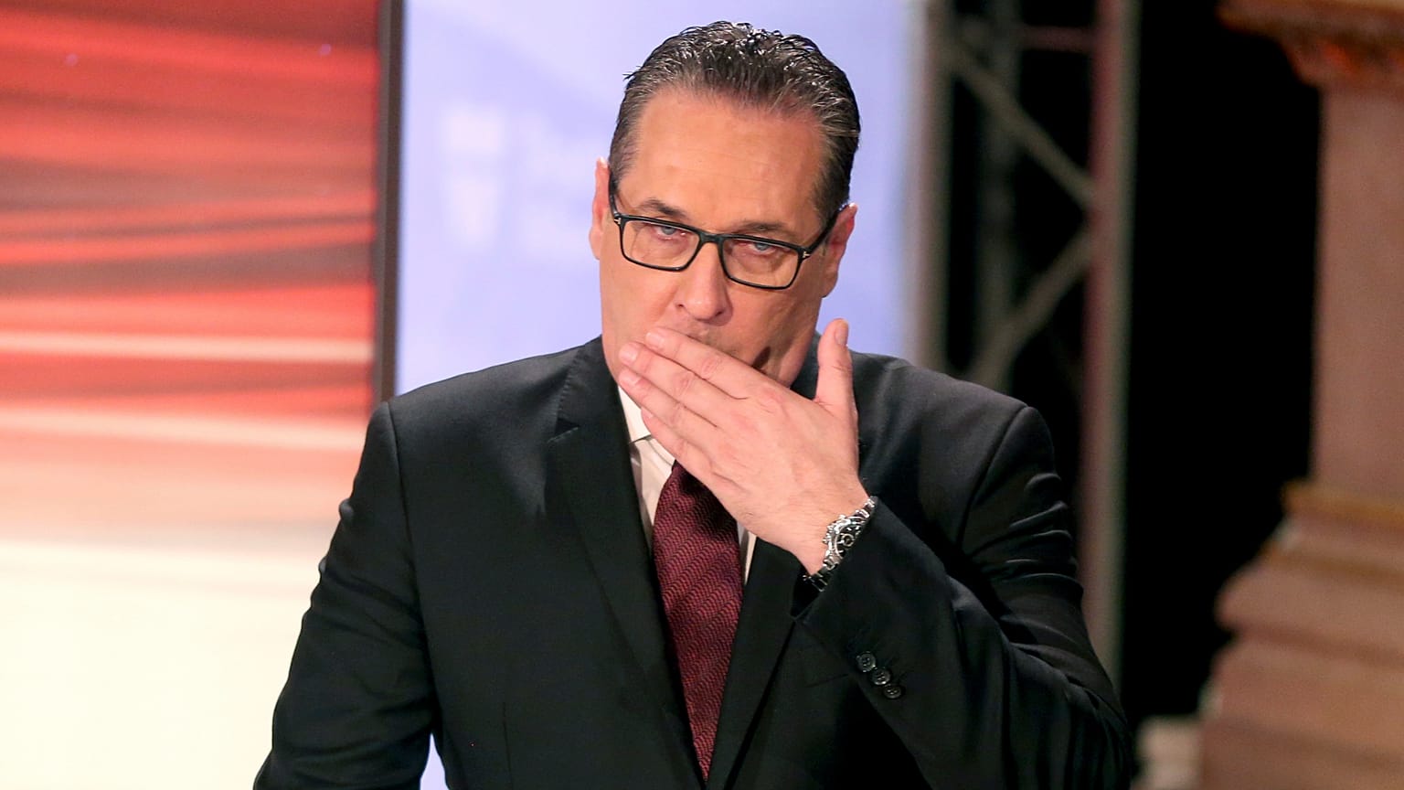 Heinz-Christian Strache is the former leader of Austria's right-wing Freedom Party (FPO)