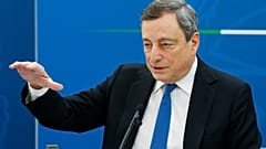 Il Presidente del Consiglio italiano Mario Draghi