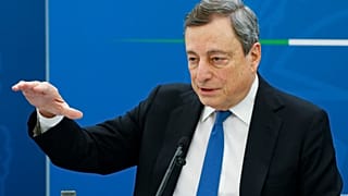 Il Presidente del Consiglio italiano Mario Draghi
