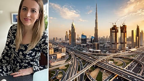 Jacqueline Steele experiences reverse culture shock when she left her home in Dubai for the UK.