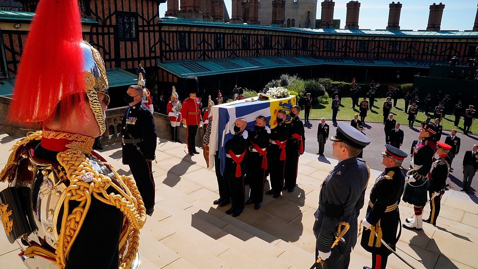 İngiltere Kraliçesi 2. Elizabeth'in eşi Edinburgh Dükü Prens Philip defnedildi