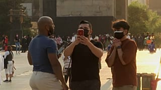 Ciudadanos con móviles en México