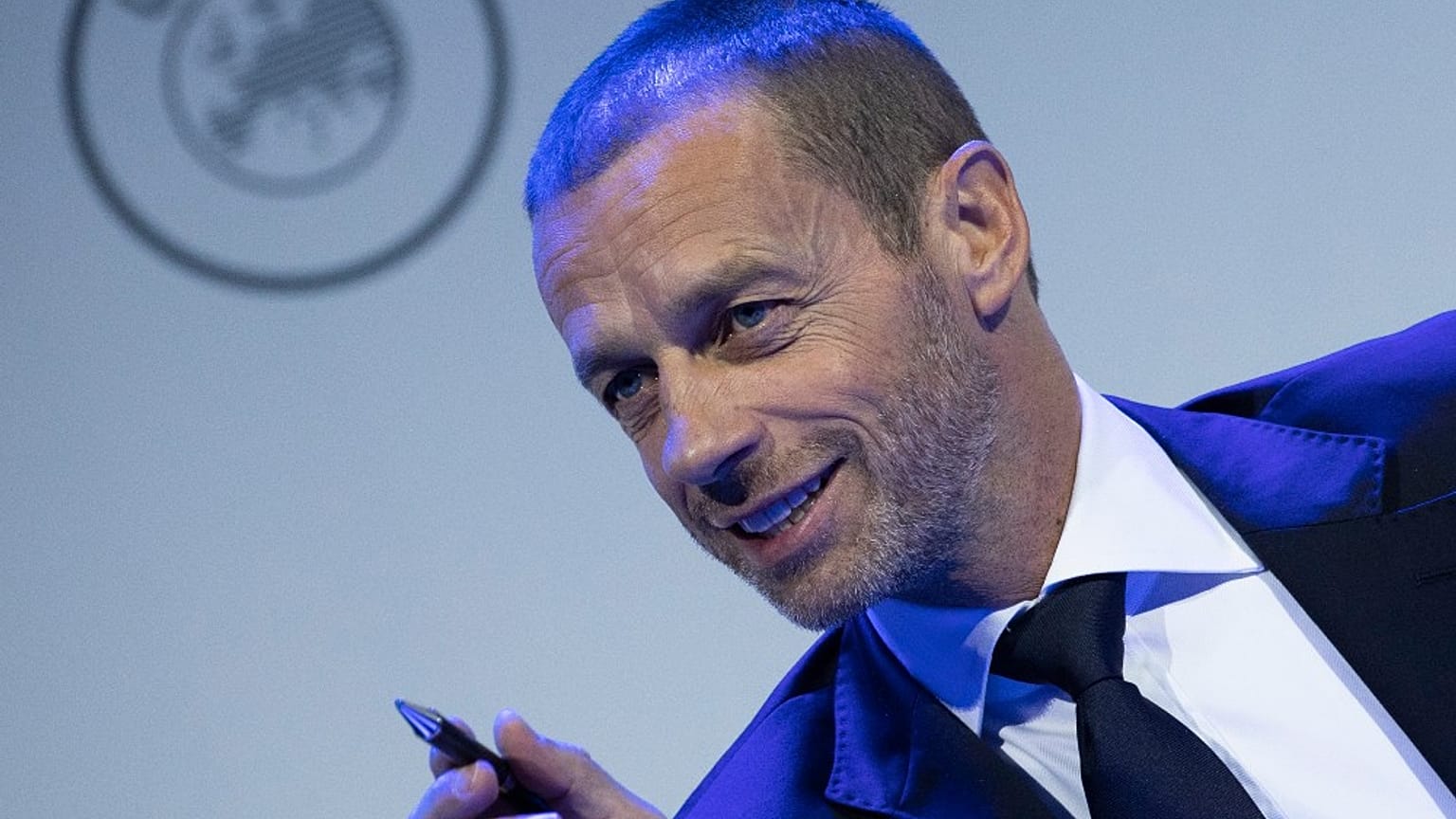 Il presidente della Uefa, Aleksander Ceferin