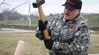 Лукашенко на субботнике