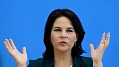 Annalena Baerbock en una foto tomada en Berlín el 15/3/2021