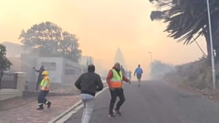Incêndios na Cidade do Cabo, África do Sul