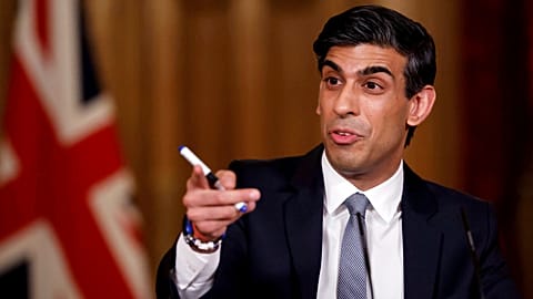 UK Chancellor of the Exchequer, Rishi Sunak.
