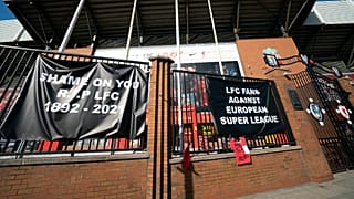 O Liverpool é um dos 12 fundadores, mas os adeptos não estão contentes