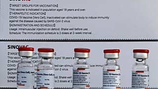 Çinli ilaç şirketi Sinovac'ın Covid-19'a karşı geliştirdiği CoronaVac aşısı 