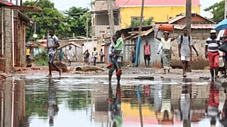 Inundações em Luanda