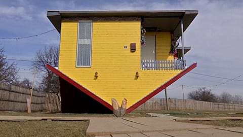 Upside down house