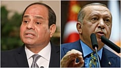 الرئيس التركي رجب طيب أردوغان والرئيس المصري عبد الفتاح السيسي