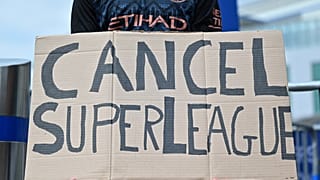 Manchester City taraftarlarının protestosu